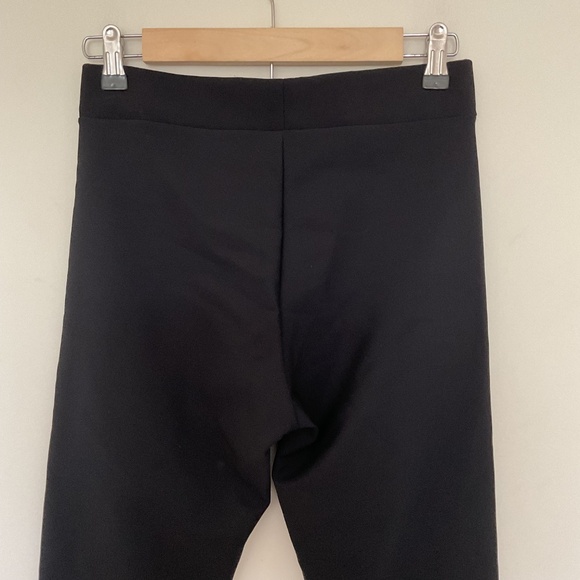 Wolford Scuba Leggings Sz M Black Slimming versatile look Quiet Luxury Stretch - Picture 5 of 11